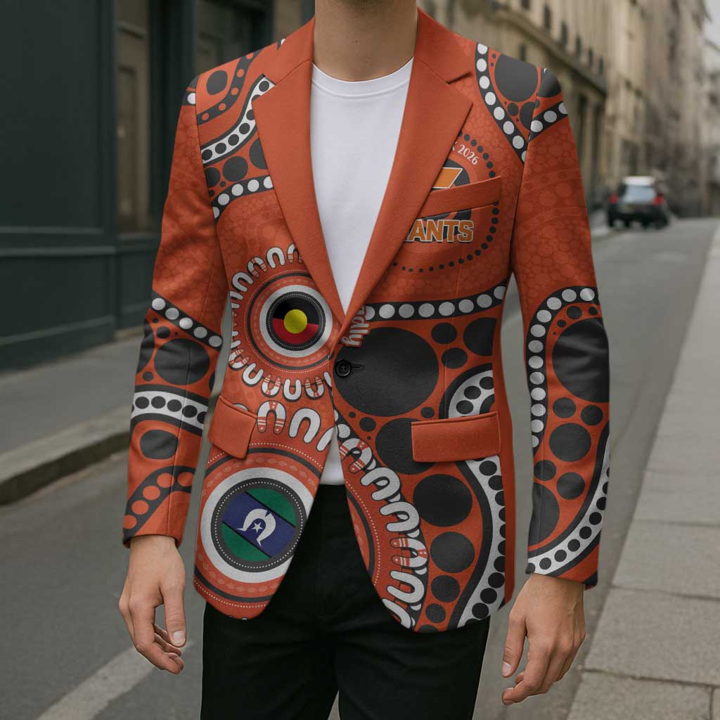 Giants NAIDOC 2026 Personalised Blazer 50 Years of Deadly Aboriginal Art