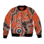 Giants NAIDOC 2026 Personalised Bomber Jacket 50 Years of Deadly Aboriginal Art