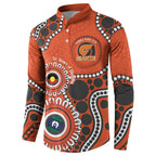 Giants NAIDOC 2026 Personalised Button Sweatshirt 50 Years of Deadly Aboriginal Art