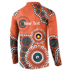 Giants NAIDOC 2026 Personalised Button Sweatshirt 50 Years of Deadly Aboriginal Art