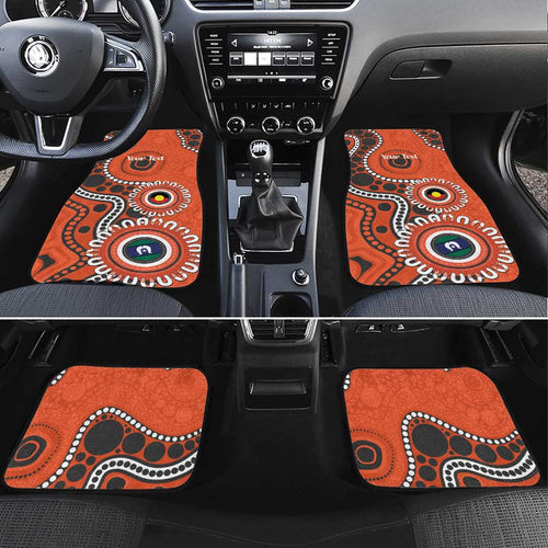 Giants NAIDOC 2026 Personalised Car Mats 50 Years of Deadly Aboriginal Art