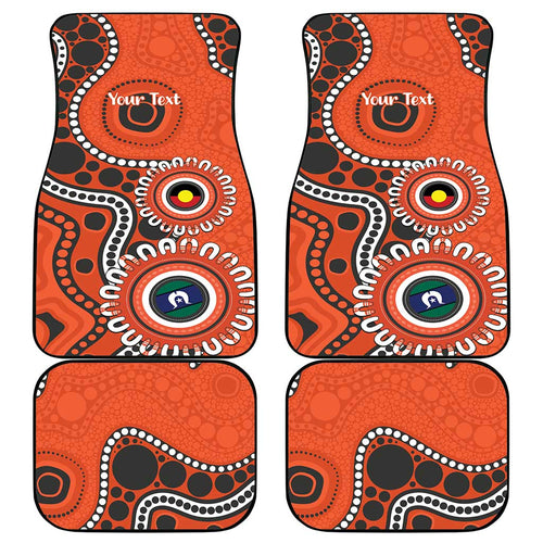 Giants NAIDOC 2026 Personalised Car Mats 50 Years of Deadly Aboriginal Art