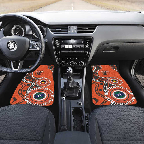 Giants NAIDOC 2026 Personalised Car Mats 50 Years of Deadly Aboriginal Art