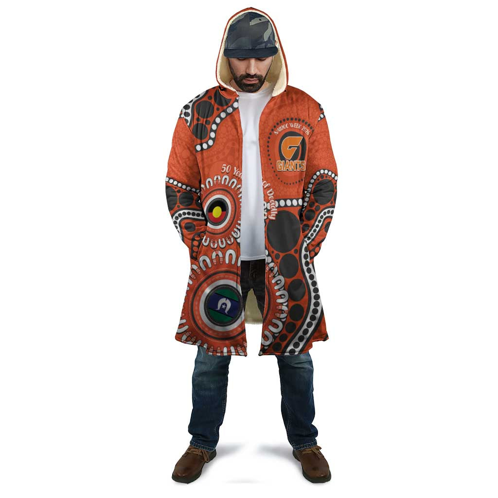 Giants NAIDOC 2026 Personalised Cloak 50 Years of Deadly Aboriginal Art