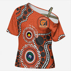 Giants NAIDOC 2026 Personalised Cross Shoulder Shirt 50 Years of Deadly Aboriginal Art