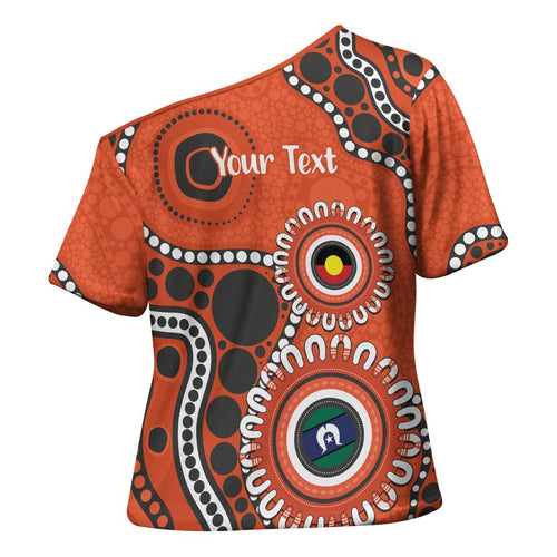 Giants NAIDOC 2026 Personalised Cross Shoulder Shirt 50 Years of Deadly Aboriginal Art