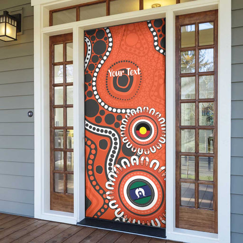 Giants NAIDOC 2026 Personalised Door Cover 50 Years of Deadly Aboriginal Art