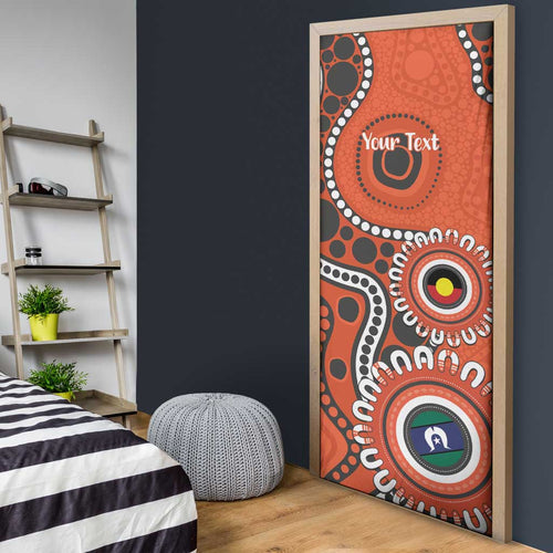 Giants NAIDOC 2026 Personalised Door Cover 50 Years of Deadly Aboriginal Art