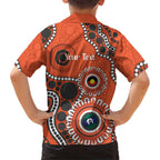 Giants NAIDOC 2026 Personalised Family Matching Mermaid Dress and Hawaiian Shirt 50 Years of Deadly Aboriginal Art