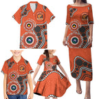 Giants NAIDOC 2026 Personalised Family Matching Puletasi and Hawaiian Shirt 50 Years of Deadly Aboriginal Art