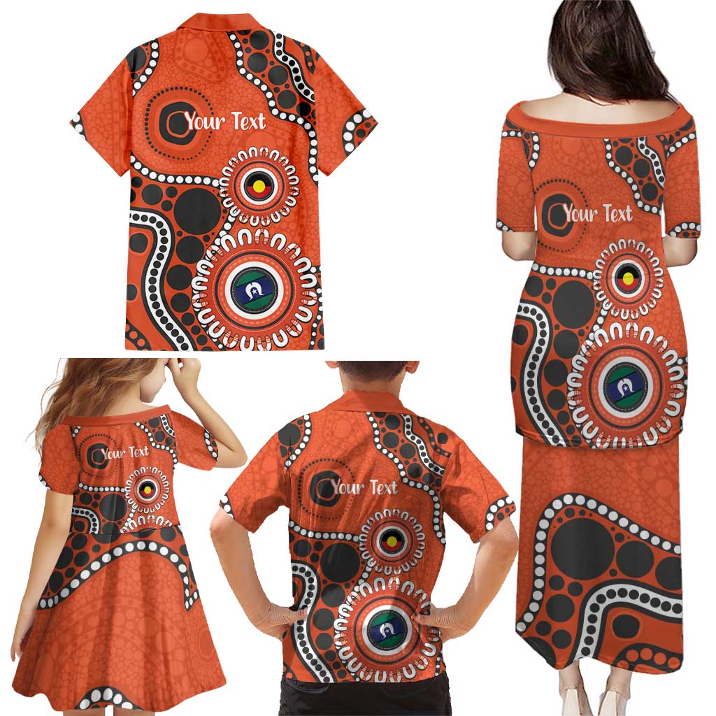 Giants NAIDOC 2026 Personalised Family Matching Puletasi and Hawaiian Shirt 50 Years of Deadly Aboriginal Art