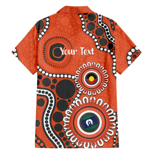 Giants NAIDOC 2026 Personalised Family Matching Short Sleeve Bodycon Dress and Hawaiian Shirt 50 Years of Deadly Aboriginal Art