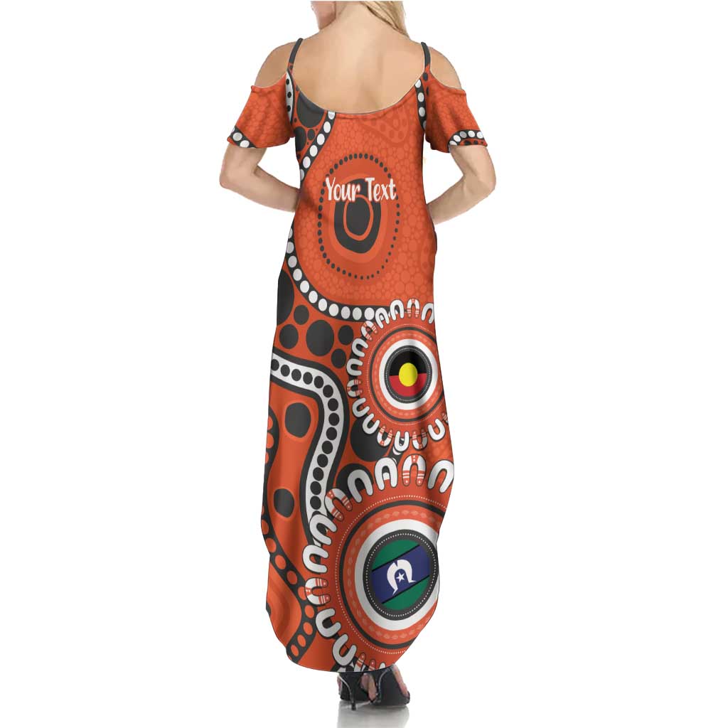 Giants NAIDOC 2026 Personalised Family Matching Summer Maxi Dress and Hawaiian Shirt 50 Years of Deadly Aboriginal Art
