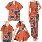 Giants NAIDOC 2026 Personalised Family Matching Tank Maxi Dress and Hawaiian Shirt 50 Years of Deadly Aboriginal Art
