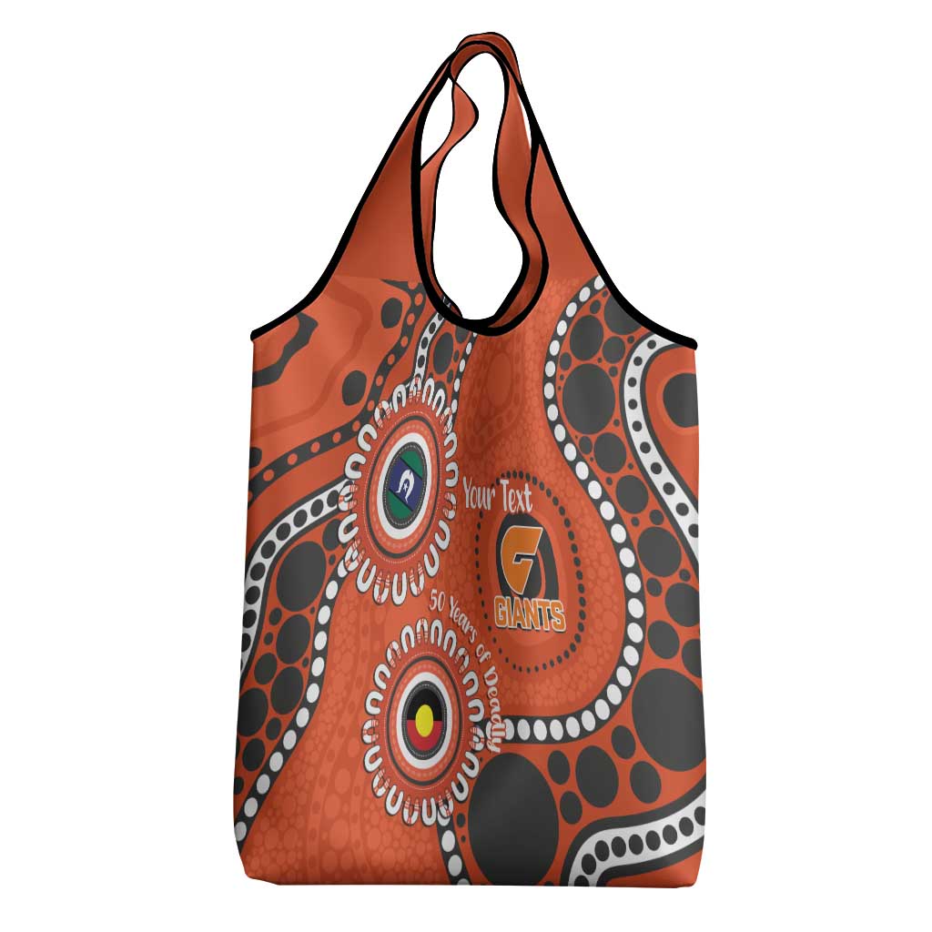 Giants NAIDOC 2026 Personalised Grocery Bag 50 Years of Deadly Aboriginal Art