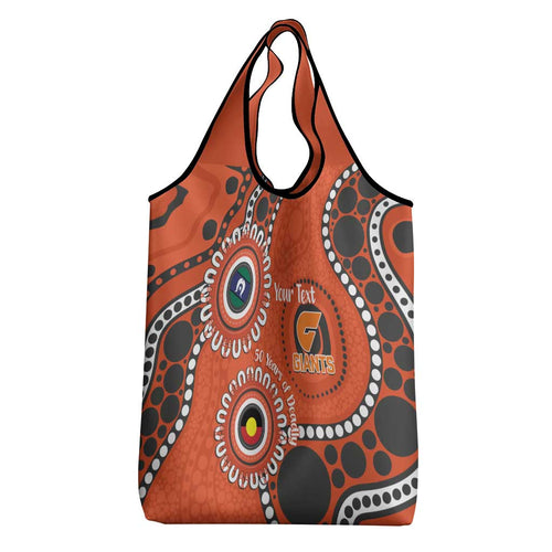Giants NAIDOC 2026 Personalised Grocery Bag 50 Years of Deadly Aboriginal Art