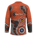 Giants NAIDOC 2026 Personalised Hockey Jersey 50 Years of Deadly Aboriginal Art