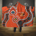 Giants NAIDOC 2026 Personalised Hooded Blanket 50 Years of Deadly Aboriginal Art