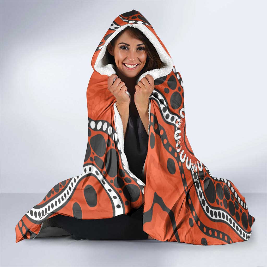 Giants NAIDOC 2026 Personalised Hooded Blanket 50 Years of Deadly Aboriginal Art