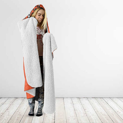 Giants NAIDOC 2026 Personalised Hooded Blanket 50 Years of Deadly Aboriginal Art