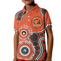 Giants NAIDOC 2026 Personalised Kid Polo Shirt 50 Years of Deadly Aboriginal Art