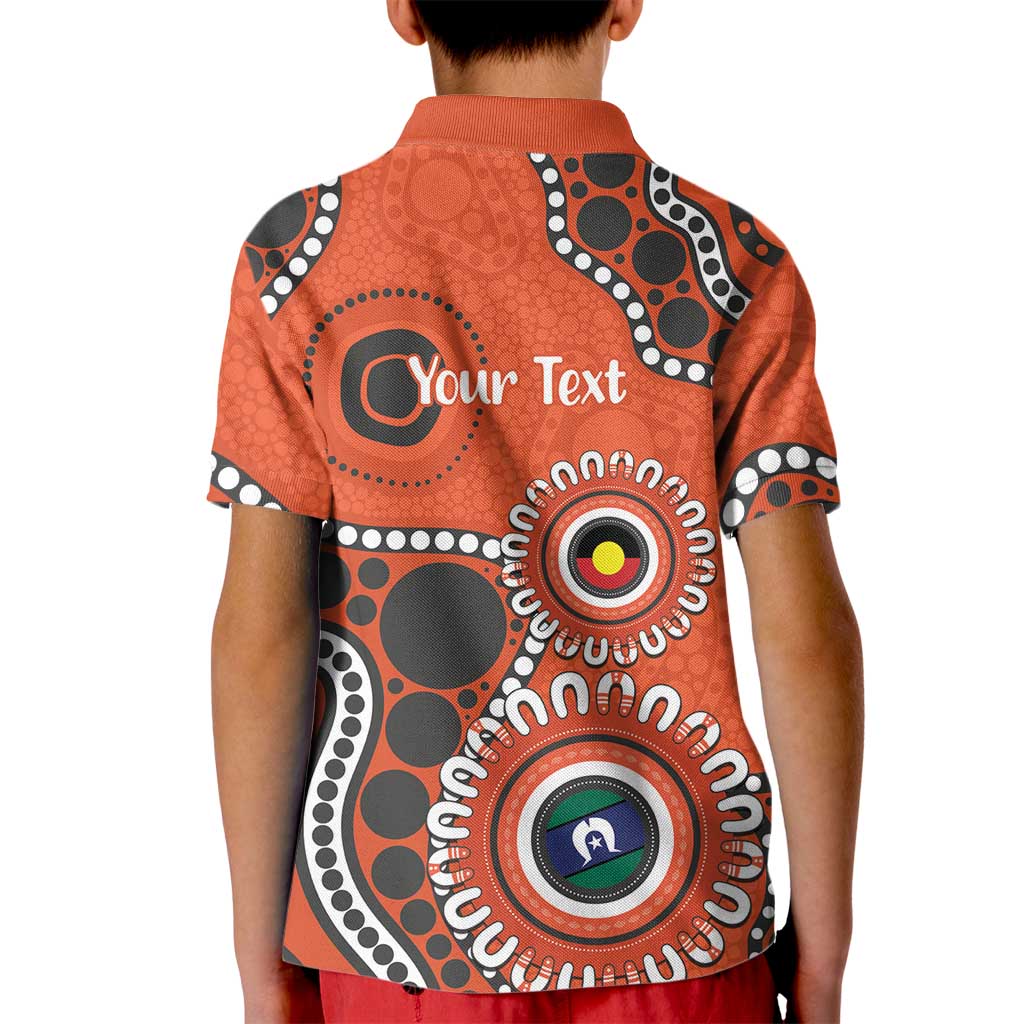 Giants NAIDOC 2026 Personalised Kid Polo Shirt 50 Years of Deadly Aboriginal Art