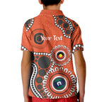 Giants NAIDOC 2026 Personalised Kid Polo Shirt 50 Years of Deadly Aboriginal Art