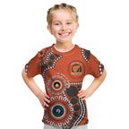 Giants NAIDOC 2026 Personalised Kid T Shirt 50 Years of Deadly Aboriginal Art