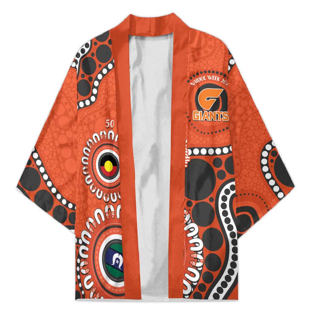Giants NAIDOC 2026 Personalised Kimono 50 Years of Deadly Aboriginal Art