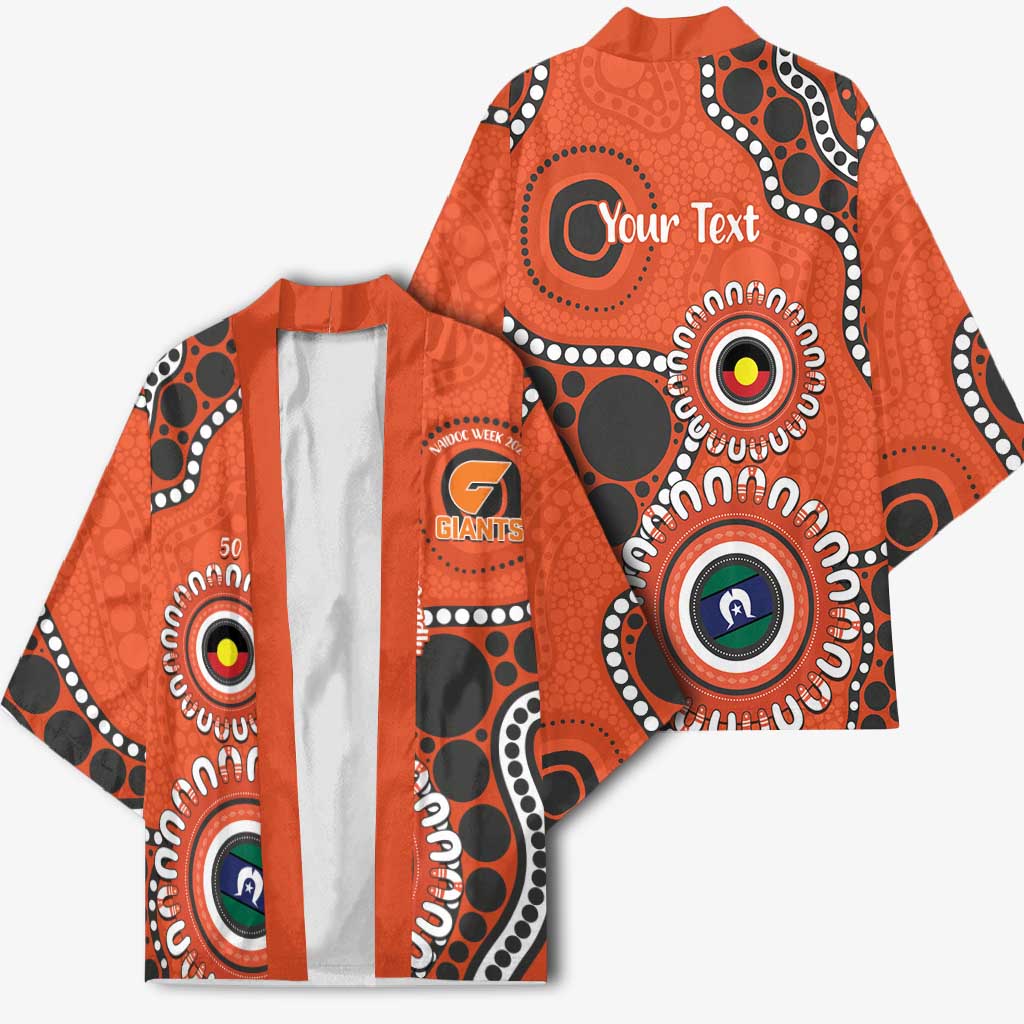 Giants NAIDOC 2026 Personalised Kimono 50 Years of Deadly Aboriginal Art