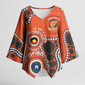 Giants NAIDOC 2026 Personalised Kimono Sleeve Blouse 50 Years of Deadly Aboriginal Art