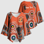 Giants NAIDOC 2026 Personalised Kimono Sleeve Blouse 50 Years of Deadly Aboriginal Art