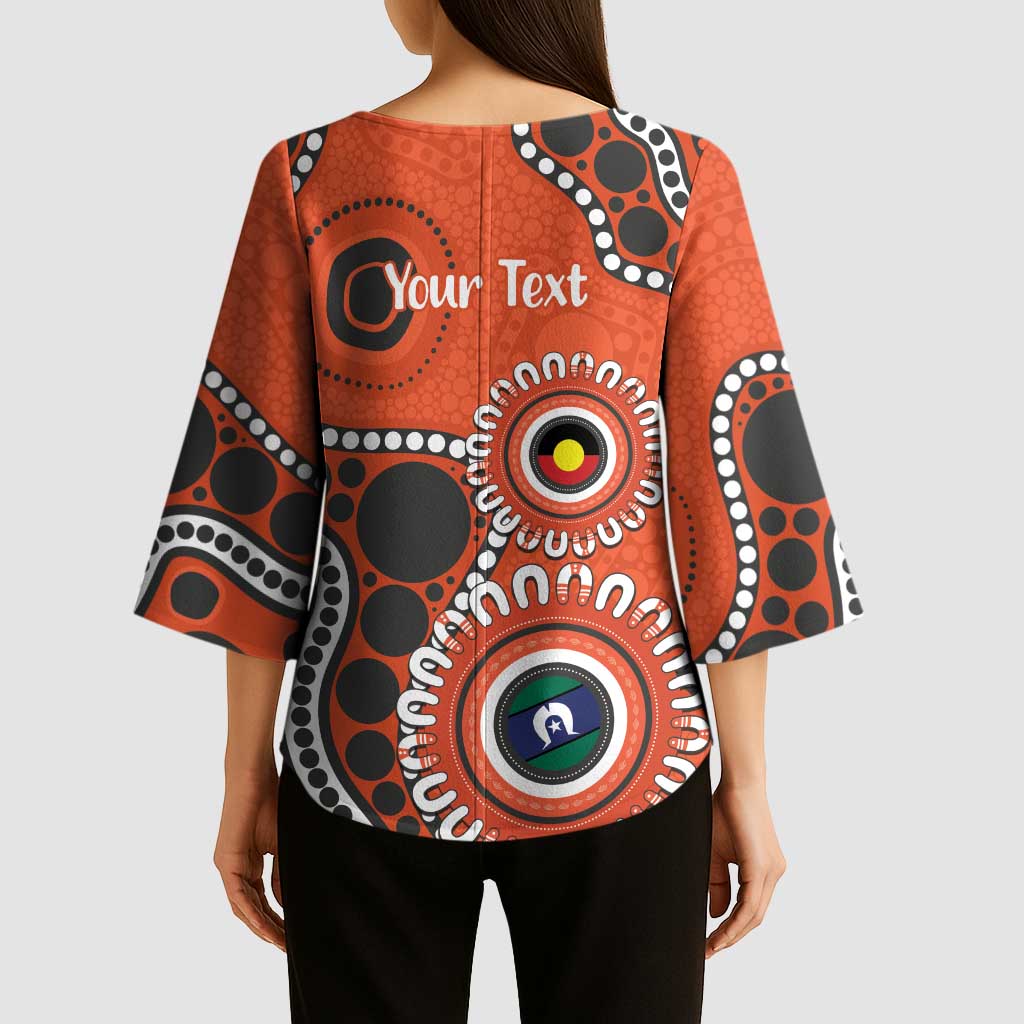 Giants NAIDOC 2026 Personalised Kimono Sleeve Blouse 50 Years of Deadly Aboriginal Art