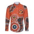 Giants NAIDOC 2026 Personalised Long Sleeve Button Shirt 50 Years of Deadly Aboriginal Art