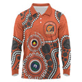 Giants NAIDOC 2026 Personalised Long Sleeve Polo Shirt 50 Years of Deadly Aboriginal Art