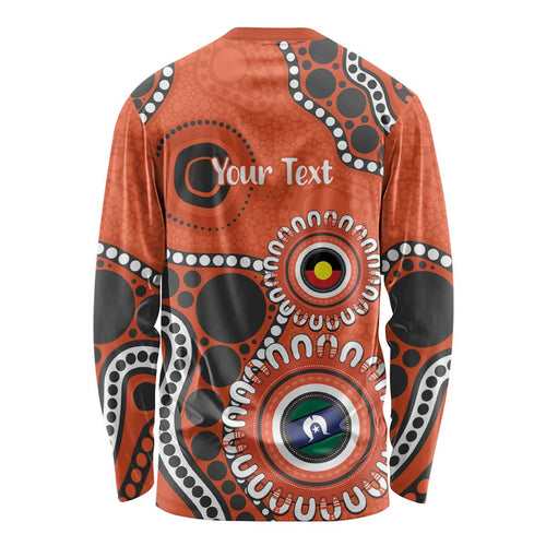 Giants NAIDOC 2026 Personalised Long Sleeve Shirt 50 Years of Deadly Aboriginal Art