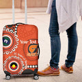 Giants NAIDOC 2026 Personalised Luggage Cover 50 Years of Deadly Aboriginal Art