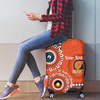 Giants NAIDOC 2026 Personalised Luggage Cover 50 Years of Deadly Aboriginal Art
