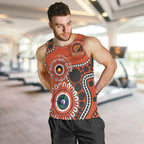 Giants NAIDOC 2026 Personalised Men Tank Top 50 Years of Deadly Aboriginal Art