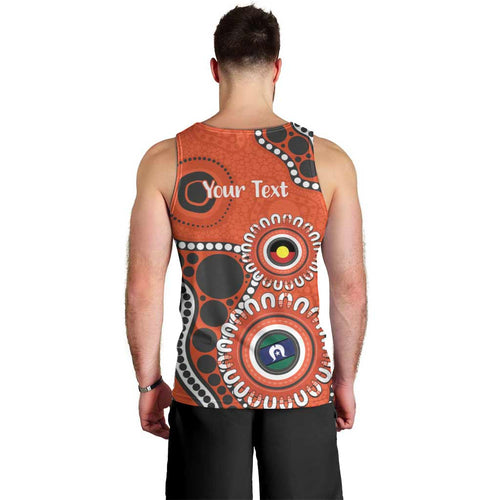 Giants NAIDOC 2026 Personalised Men Tank Top 50 Years of Deadly Aboriginal Art