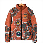 Giants NAIDOC 2026 Personalised Padded Jacket 50 Years of Deadly Aboriginal Art