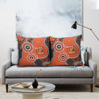 Giants NAIDOC 2026 Personalised Pillow Cover 50 Years of Deadly Aboriginal Art