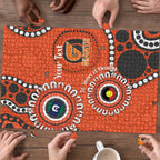 Giants NAIDOC 2026 Personalised Puzzle 50 Years of Deadly Aboriginal Art