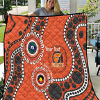 Giants NAIDOC 2026 Personalised Quilt 50 Years of Deadly Aboriginal Art