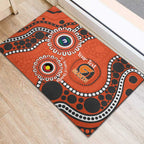 Giants NAIDOC 2026 Personalised Rubber Doormat 50 Years of Deadly Aboriginal Art