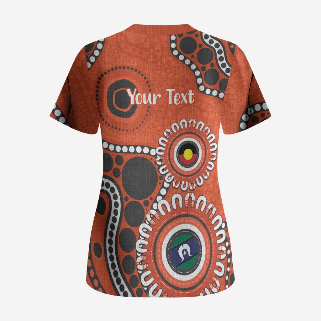 Giants NAIDOC 2026 Personalised Scrub Top 50 Years of Deadly Aboriginal Art