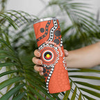 Giants NAIDOC 2026 Personalised Skinny Tumbler 50 Years of Deadly Aboriginal Art