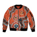Giants NAIDOC 2026 Personalised Sleeve Zip Bomber Jacket 50 Years of Deadly Aboriginal Art