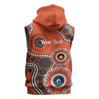 Giants NAIDOC 2026 Personalised Sleeveless Hoodie 50 Years of Deadly Aboriginal Art