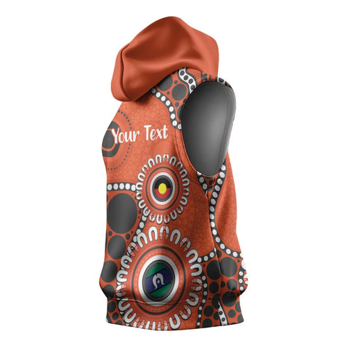 Giants NAIDOC 2026 Personalised Sleeveless Hoodie 50 Years of Deadly Aboriginal Art